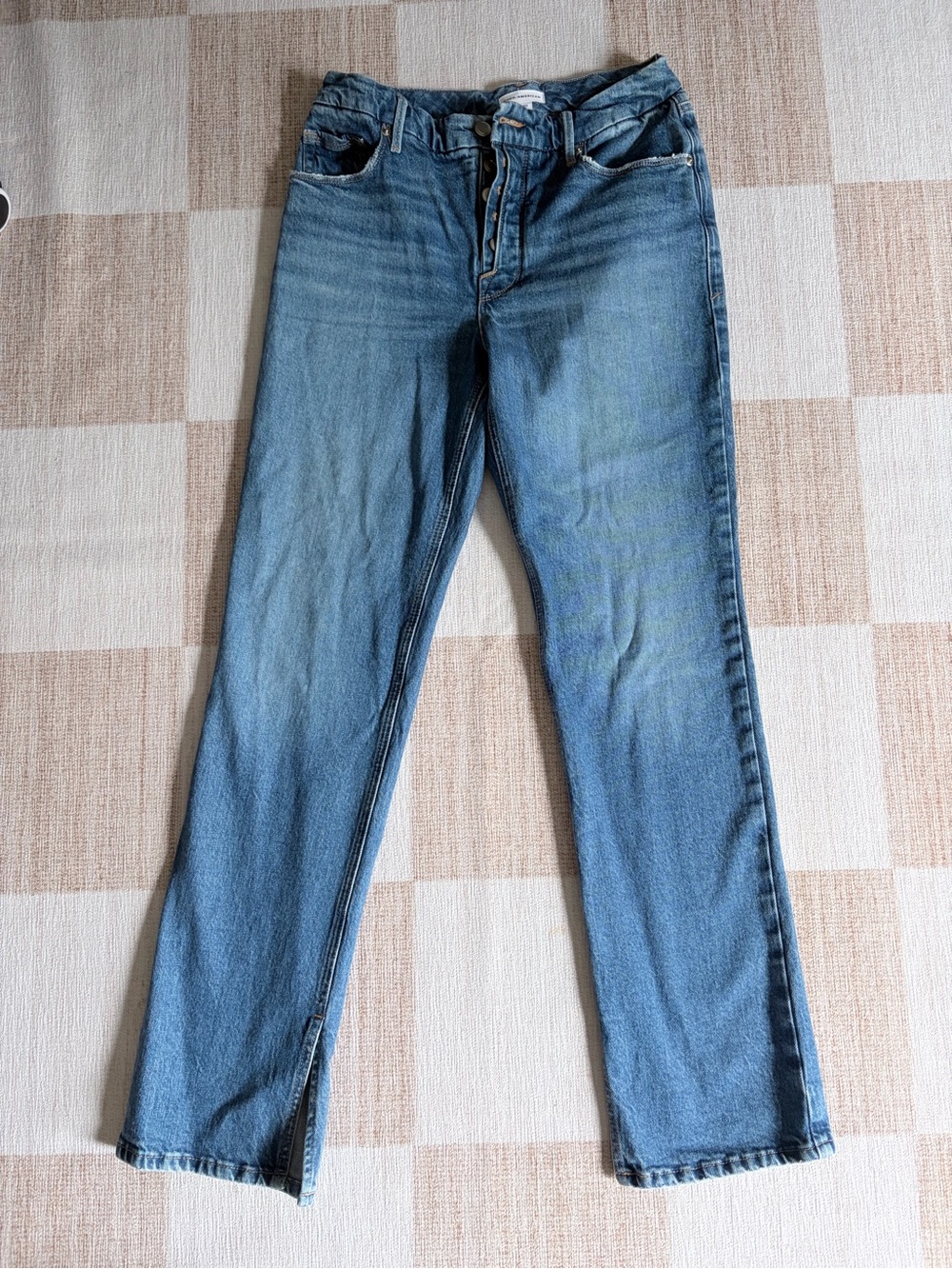 Good American Straight Leg Jeans